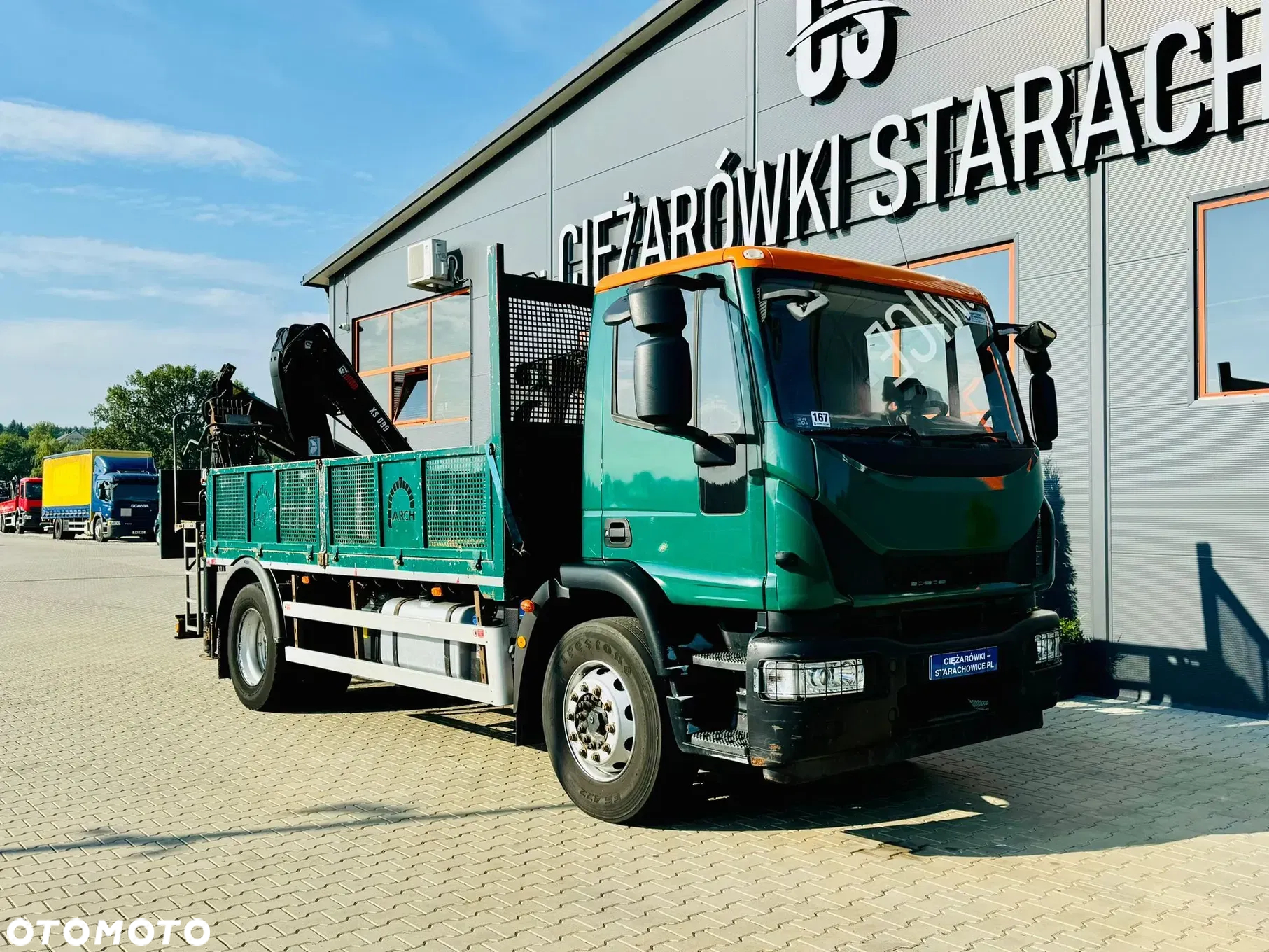 Iveco Iveco Eurocargo 180E25 // 4x2 // skrzynia + HDS żuraw HIAB dzwig - 6