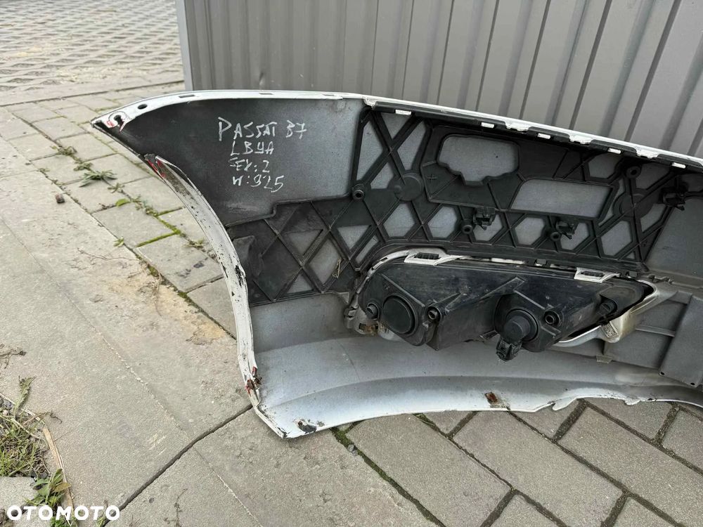 Vw Passat B7 Zderzak Przód Przedni Kompletny LB9A 10-14 - 5