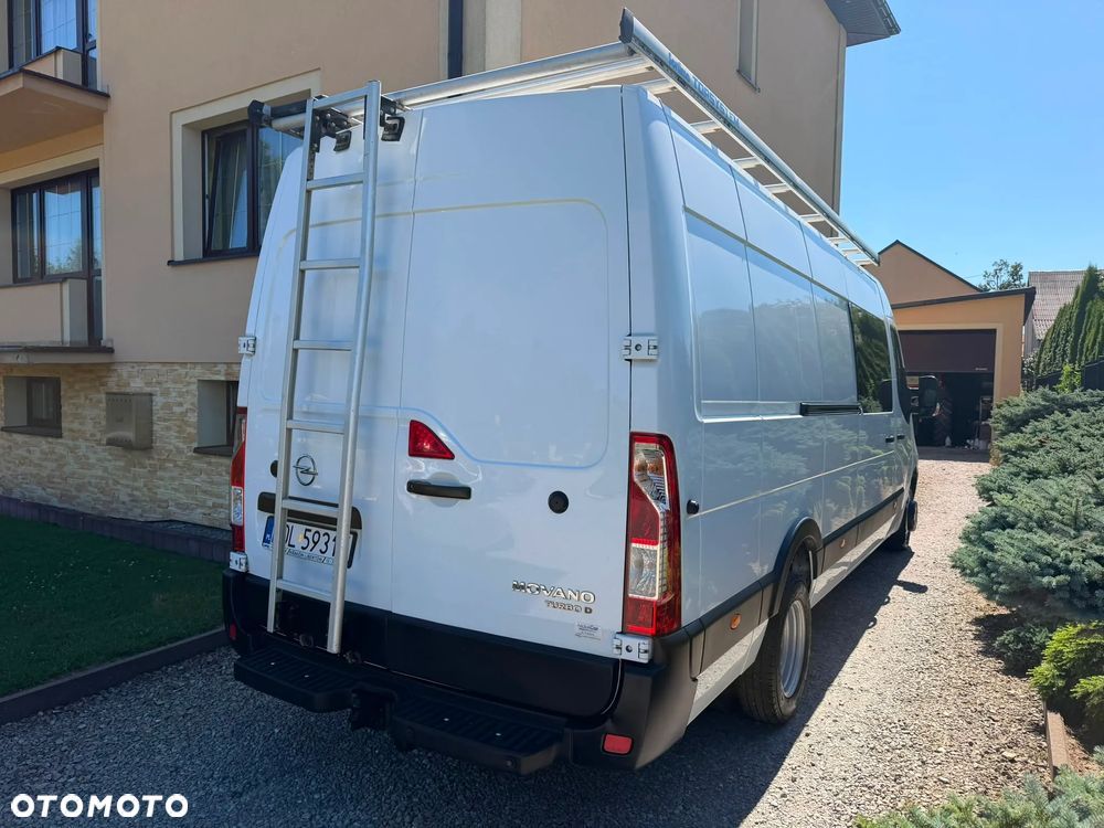 Opel Movano L4H2 Na bliźniaku HAK Bagażnik dachowy + drabinka Klima Tempomat Czujniki Kamera cofania Holenderka - 8