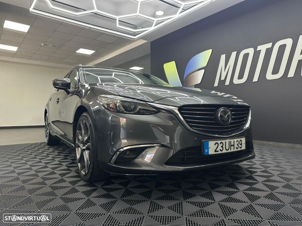 Mazda 6 M6 2.2 SKY-D Excellence P.Leather White TAE Navi AT - 4