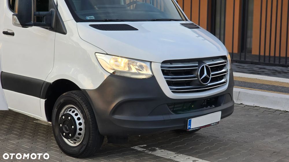 Mercedes-Benz SPRINTER 519 CDI 907❗❗3.0 190 KM V6 / MANUAL / PLANDEKA 10 PALET / PODNOSZONY DACH / BLIŹNIAKI / ZABUDOWA JEGGER / PODUSZKI PNEUMATYCZNE / SYPIALKA / SALON POLSKA ❗❗ - 26