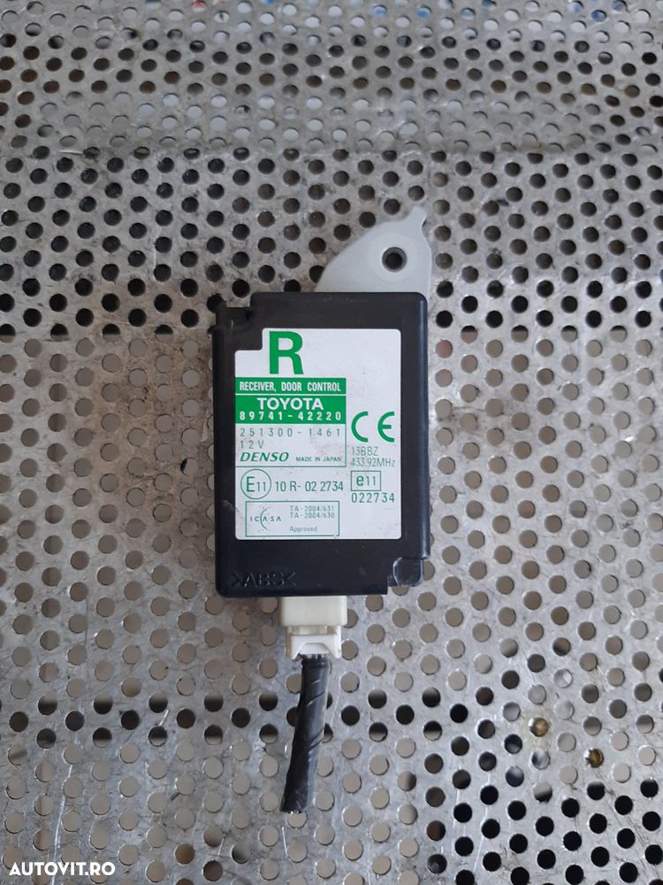 Calculator Modul Confort Usa Toyota Rav 4 An 2006-2010 Cod 89741-42220 Dezmembrez Toyota Rav 4 2.2 Diesel - 1