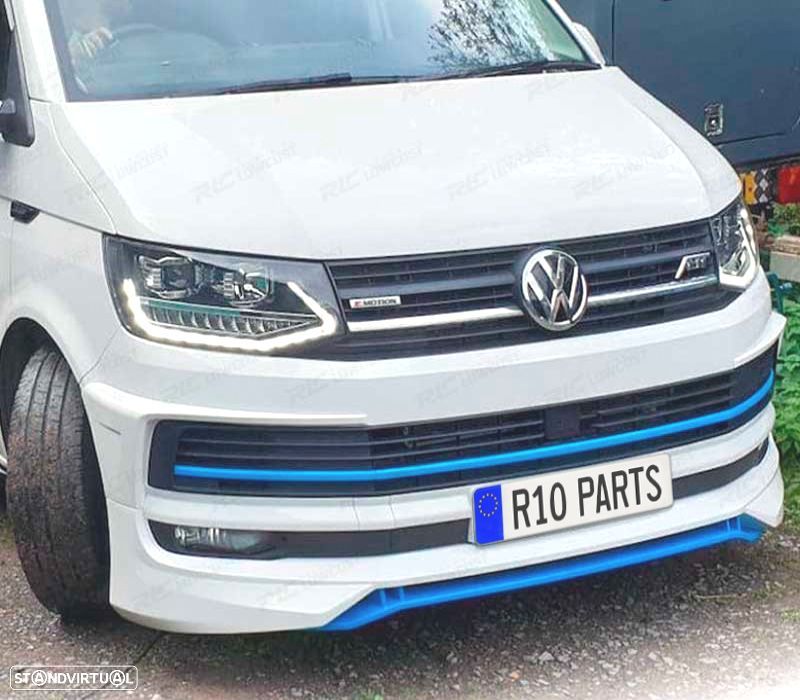SPOILER LIP FRONTAL VOLKSWAGEN VW TRANSPORTER T6 15-19 LOOK ABT - 4