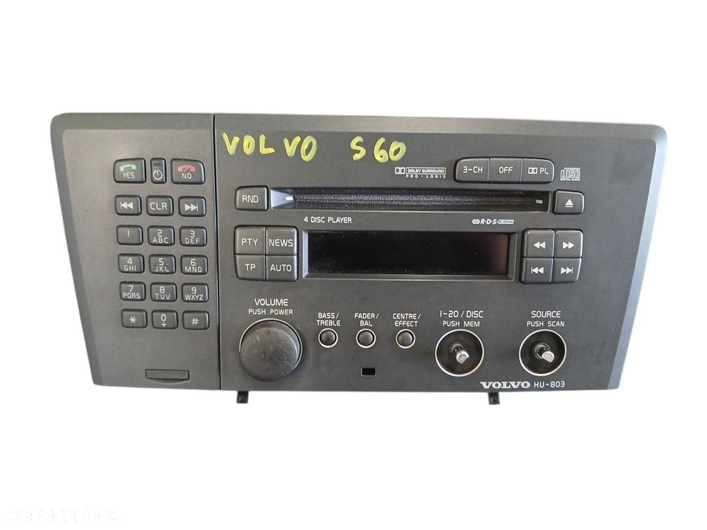 RADIO CD VOLVO S60 I 8651155 S60 I - 1