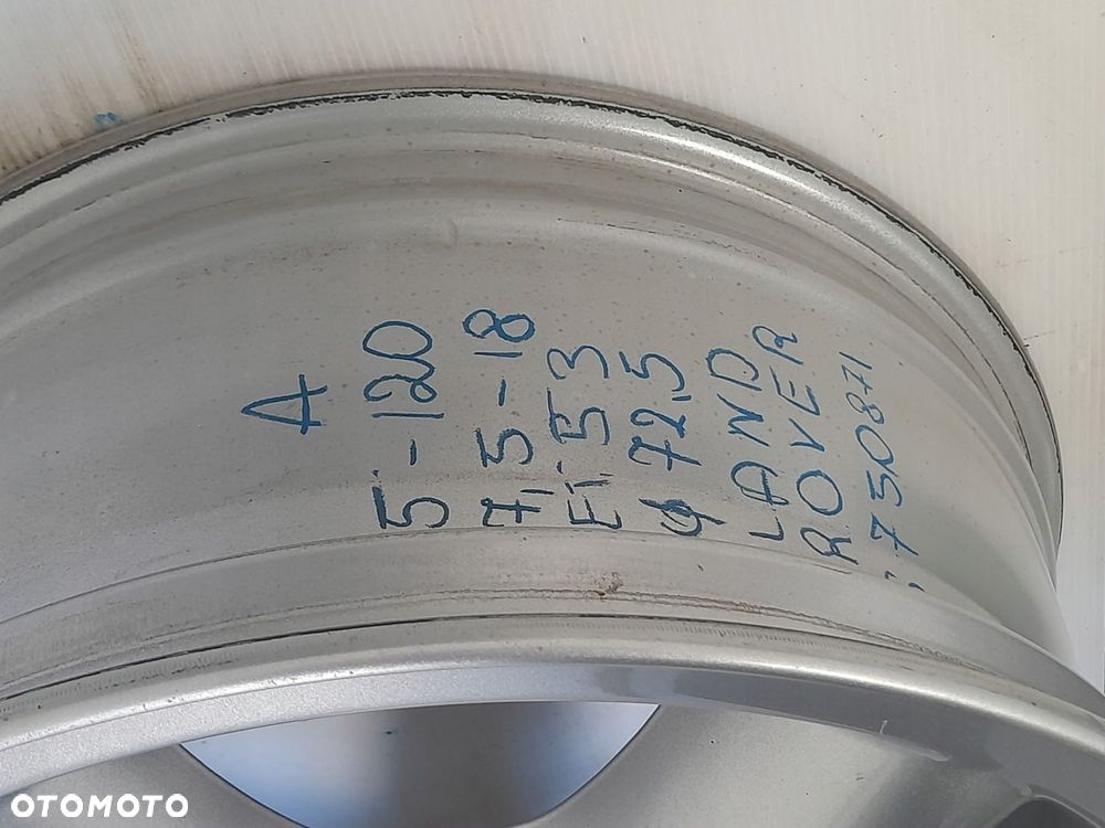 Felgi aluminiowe Land Rover 7.5" x 18" 5x120 ET53 - 6