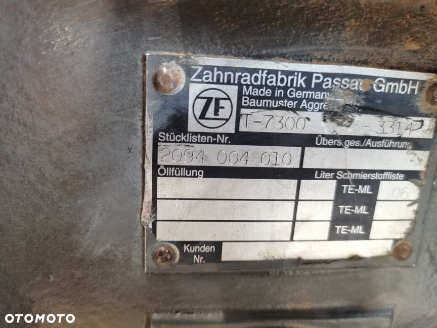 Skrzynia biegów ZF T-7300 Fendt Favorit - 15