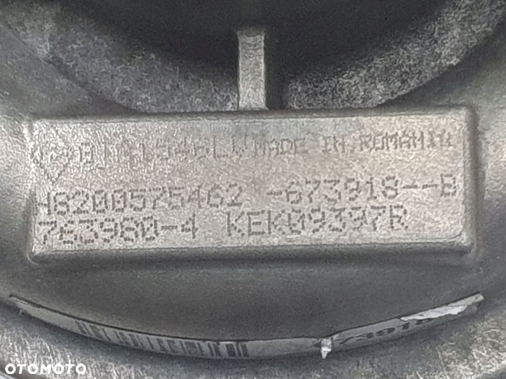 TURBOSPRĘŻARKA Renault Scenic II 1.9 DCI _ turbo H8200575462 - 2
