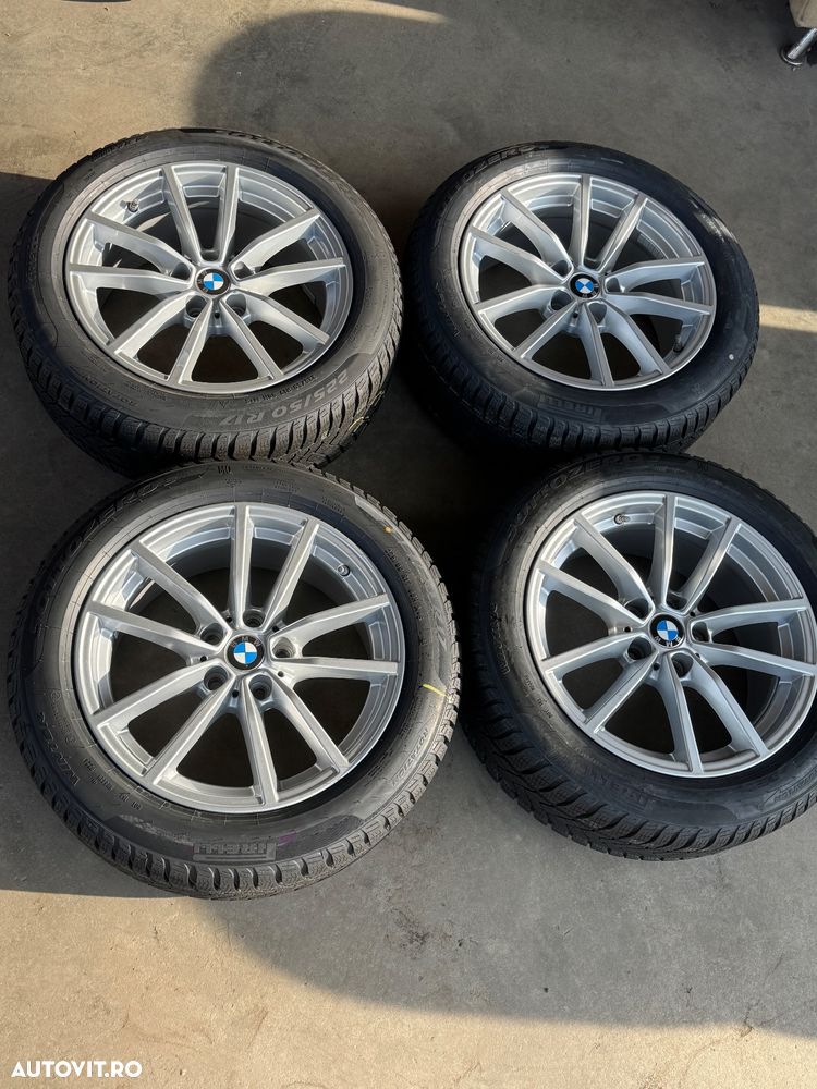Vând jante originale BMW G20-21 pe 17” cu anvelope Pirelli noi de iarnă - 2