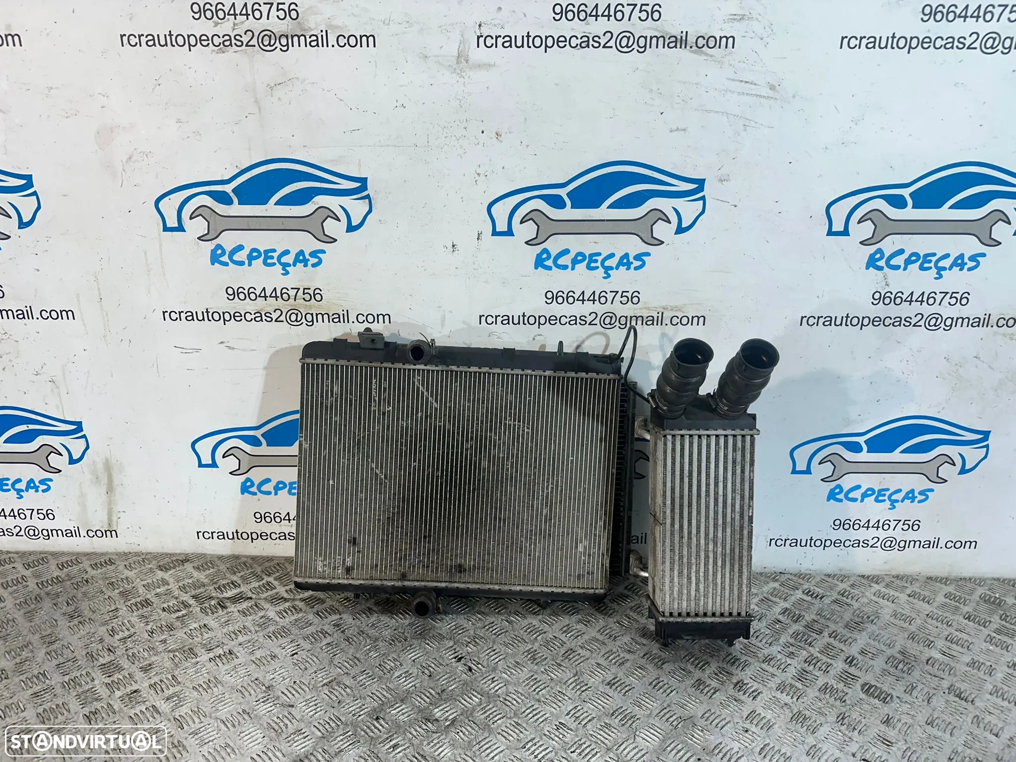 .Radiadores Ventilador Ar Condicionado IC Intercooler PSA Peugeot 3008 2008 - 2016 - 5
