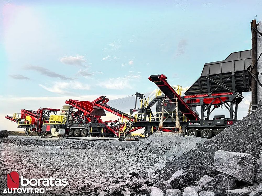 Boratas BLC300 – Stație Mobilă pe Roți cu Concasor cu Con și Sită Vibrantă - 5