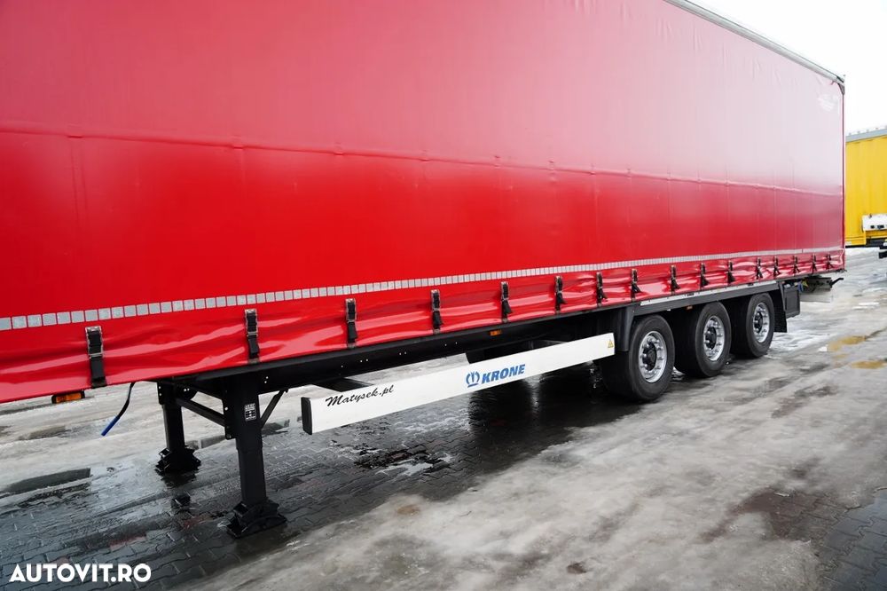 Krone CORTINĂ KRONE / MEGA / PUNȚĂ RIDICATĂ / ACOPERIȘ RIDICAT / PLATFORMĂ JOSĂ / - 10