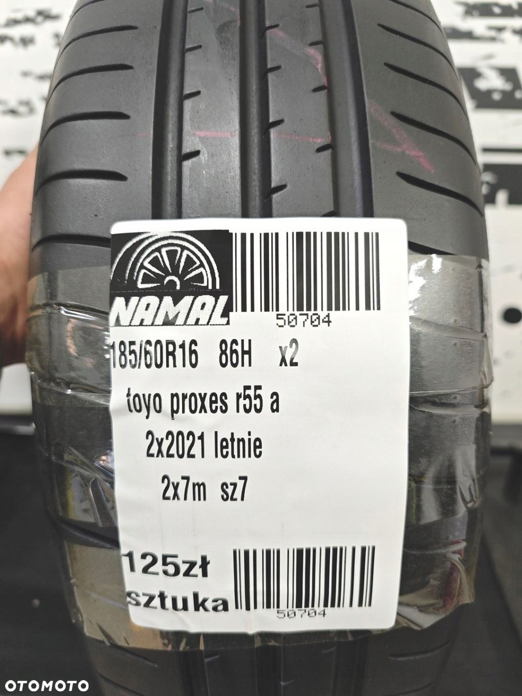 185/60R16 toyo 2021 opony letnie 7mm 50704 - 9