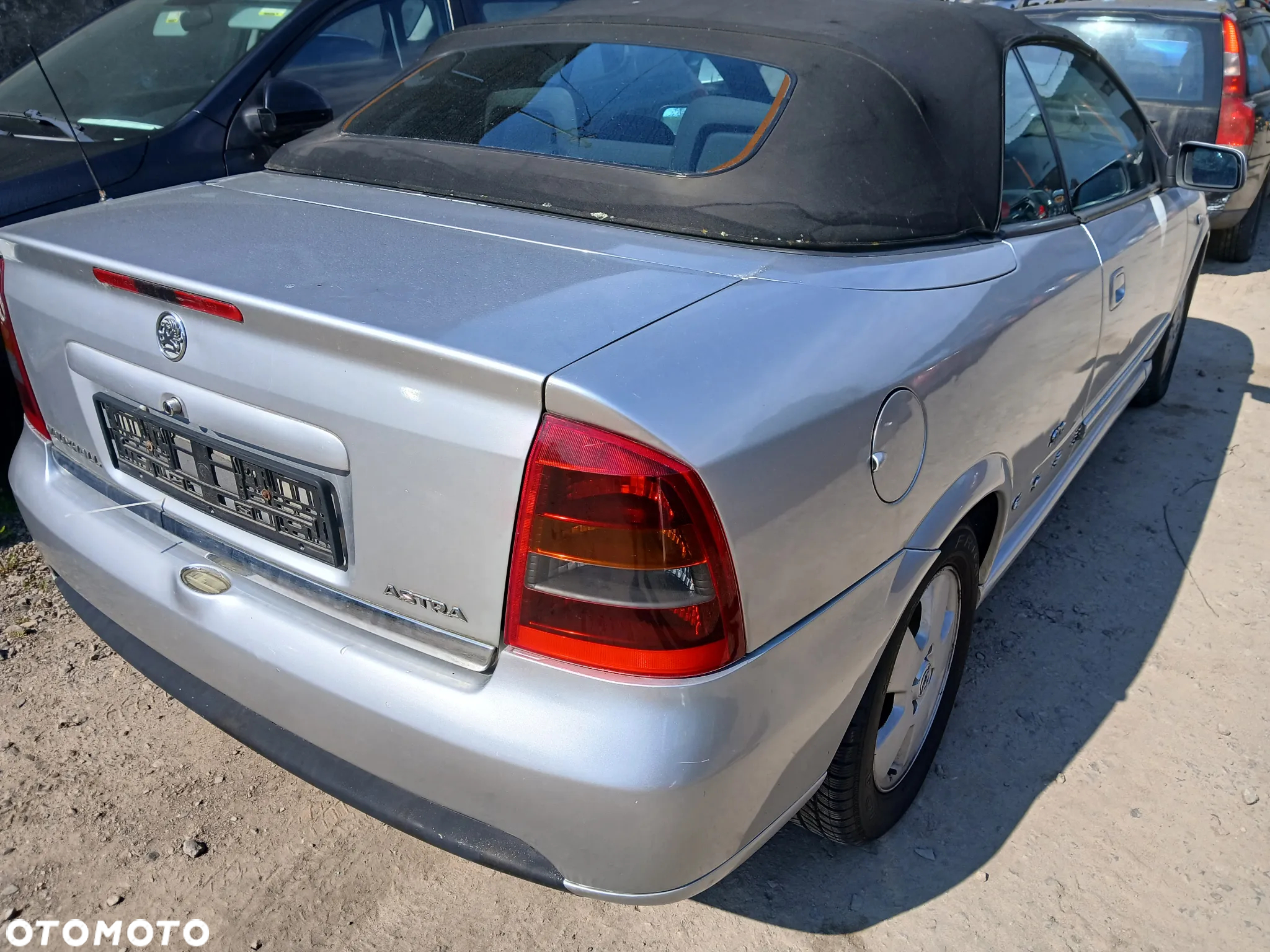 opel astra G bertone cabrio Z2AU maska dach pokrywa silnika klapa bagażnika zderzak lampa reflektor - 4