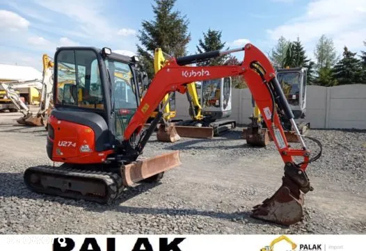 Kubota Mini koparka KUBOTA U27-4 , 2017 rok - 8