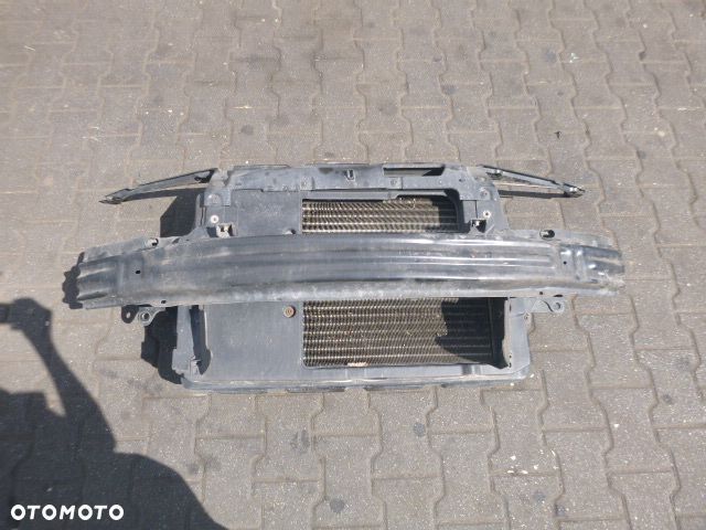 PAS PRZEDNI WZMOCNIENIE CZOŁOWE CHŁODNICA WENTYLATOR KOMPLETNY SKODA FABIA I 1.4 MPI 99-05 BEZ KLIMATYZACJI - 2