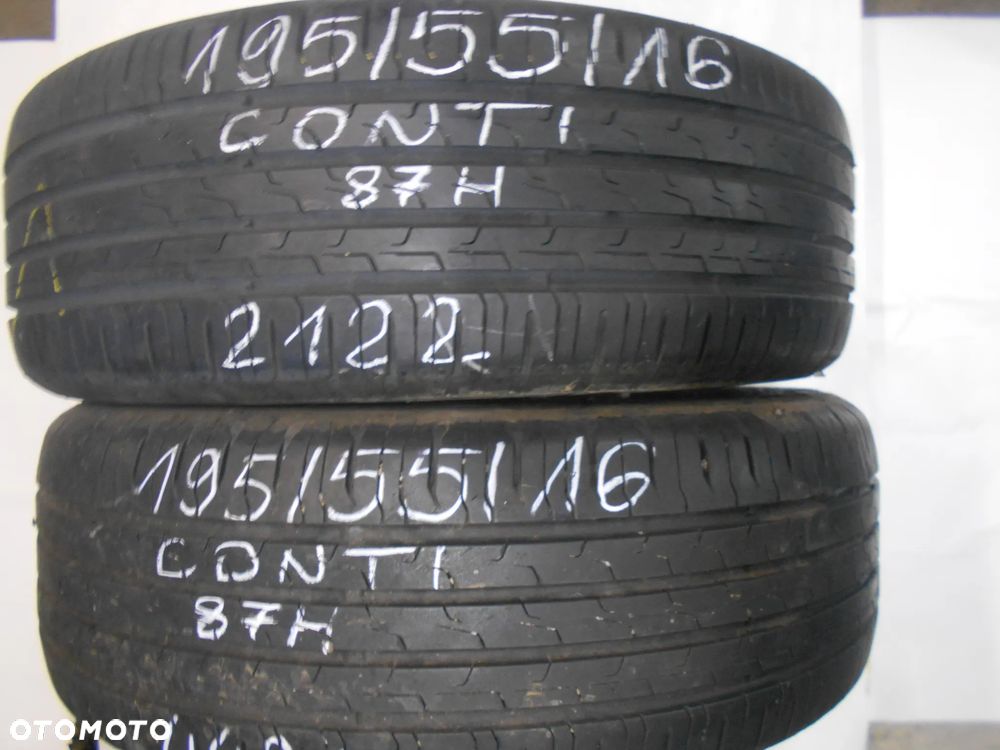 OPONY 195/55R16 CONTINENTAL ECO CONTACT 6 DOT 4422 7MM - 1