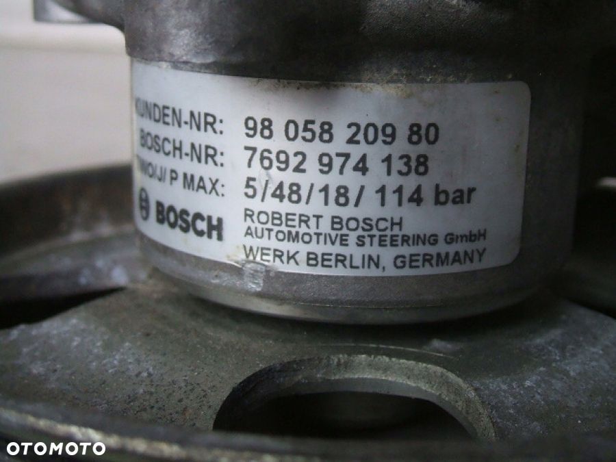 JUMPER III DUCATO BOXER 2.0HDI POMPA WSPOMAGANIA 9805820980 7692974138 - 5