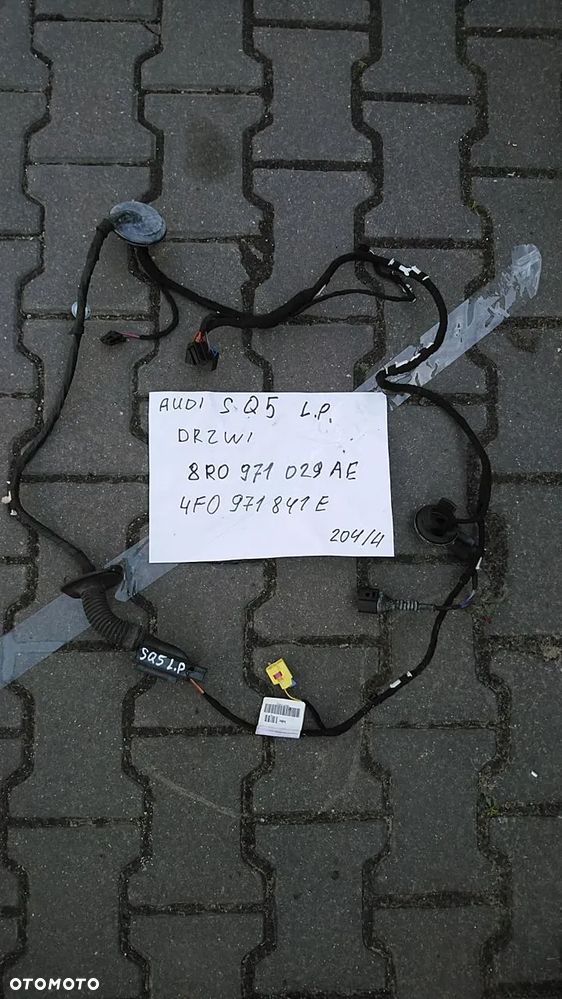 W-wa AUDI WIĄZKA DRZWI INSTALACJA ELEKTRYCZNA KOSTKI A4 B6 B7 - 7