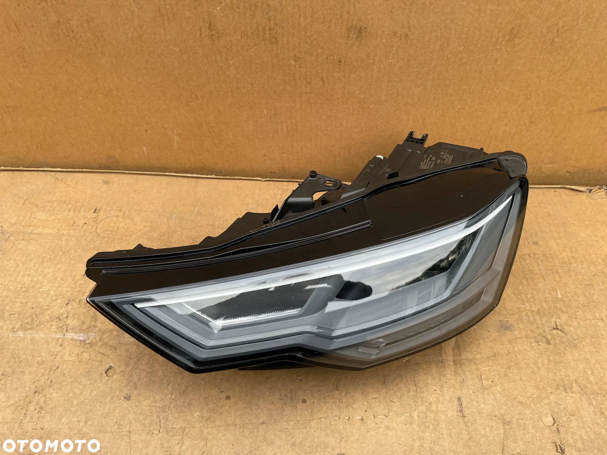 AUDI A6 C8 4K 4K0 ORYGINALNA LAMPA PRZEDNIA LEWA FULL LED MODUŁ EUROPA 4K0941033 - 1