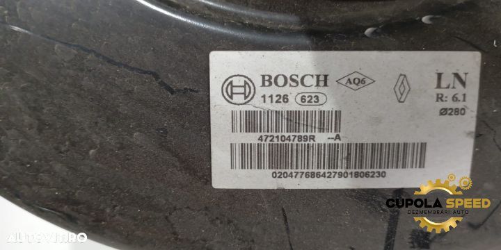 Tulumba servofrana completa 472104789R Renault Megane 4 [2016 - 2020] - 2