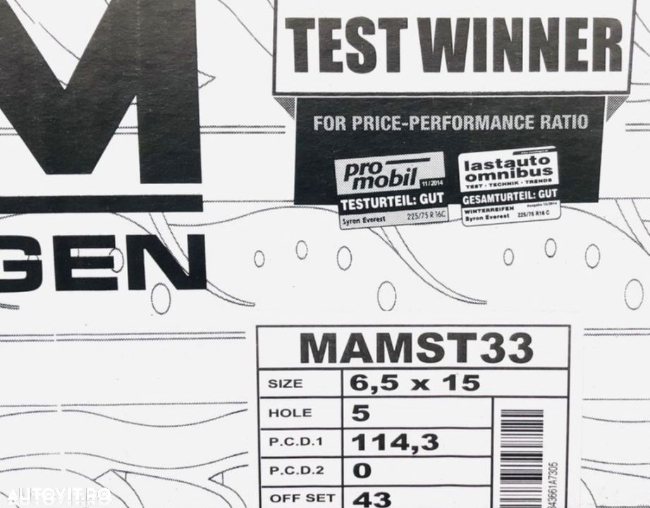 Jante Kia Ceed , Soul, Venga, Magentis , noi, 15 inch - 3