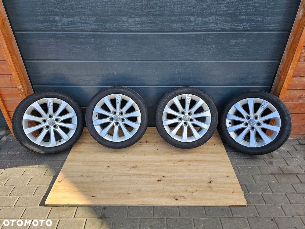 KOŁA FELGI ALUMINIOWE OPONY OPEL VECTRA C ASTRA H ZAFIRA B MERIVA B SIGNUM 17" 7J 5x110 ET35 225/45/17 - 12