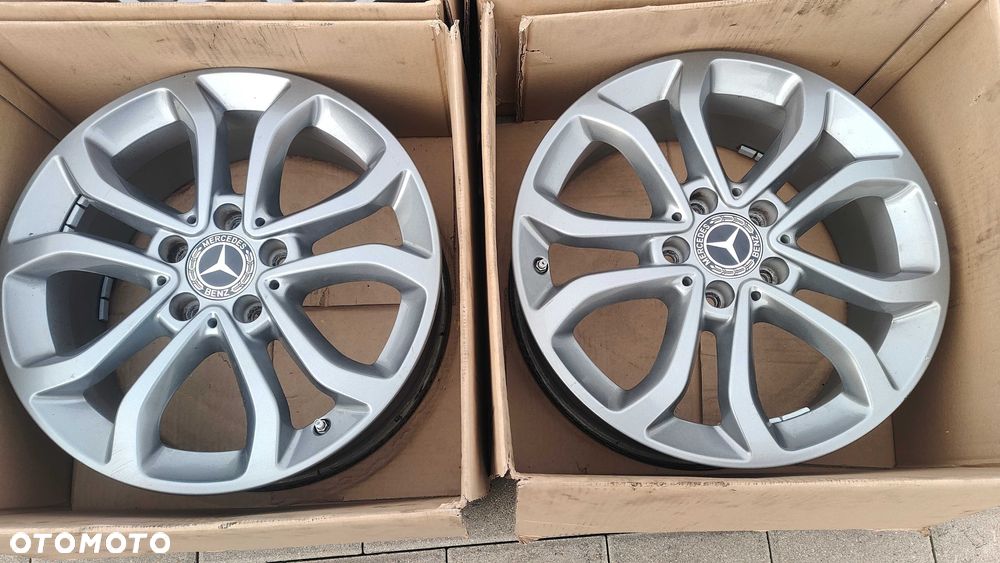 Oryginalne Felgi Aluminiowe Mercedes C Klasa W205 17 7J ET48,5 TPMS - 3