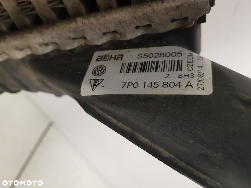CHŁODNICA INTERCOOLER VW TOUAREG PORSCHE CAYENNE AUDI Q7 PRAWY 7P0145804A - 3