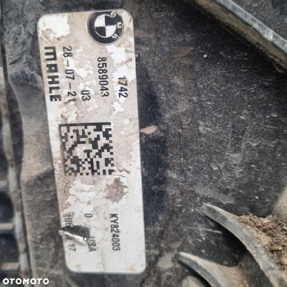 CHŁODNICE KOMPLET Chłodnica BMW X5 G05 X6 G06 40D 3.0 D DIESEL Mild Hybrid - 11