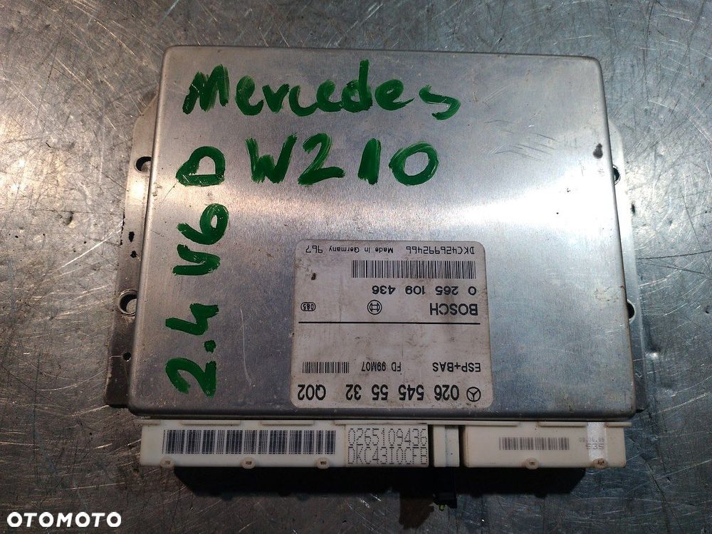 MODUŁ ESP MERCEDES-BENZ W210 0265455532 2.4 6V B - 5