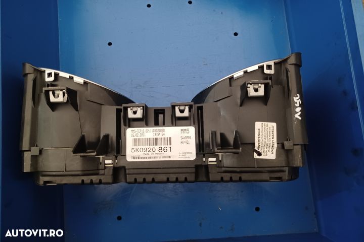 Ceasuri bord 5K0920861 1.2 TSI Volkswagen VW Golf 6 [2008 - 2015] Hat - 3