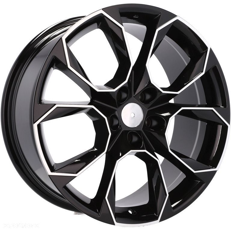 4x Felgi 19 m.in. do SEAT Leon SKODA Elroq Enyaq Octavia Scout Superb VW Golf Tiguan - SK516 (IN5474 - 3