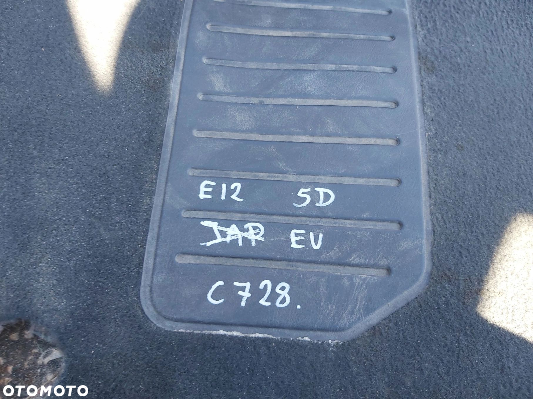 Toyota Corolla E12 HB wykładzina dywan podłoga 5D hatchback - 6
