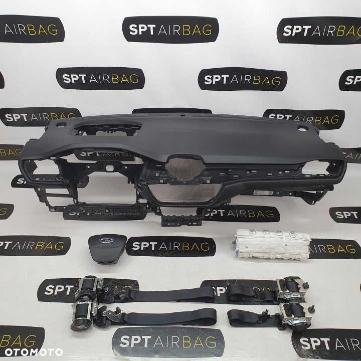 FORD FOCUS MK4 KOKPIT DESKA KONSOLA PULPIT PODUSZKA AIRBAG AIR BAG PASY KIT SET - 1