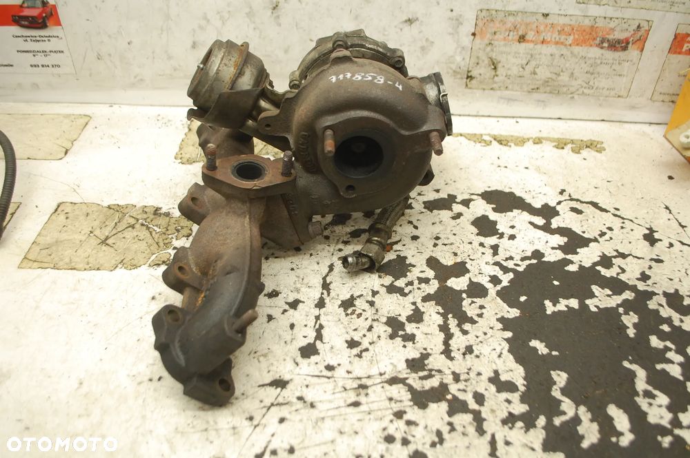 TURBOSPRĘŻARKA KOMPLETNA 717858-4 AUDI A4 B7 2.0 TDI BLB - 2