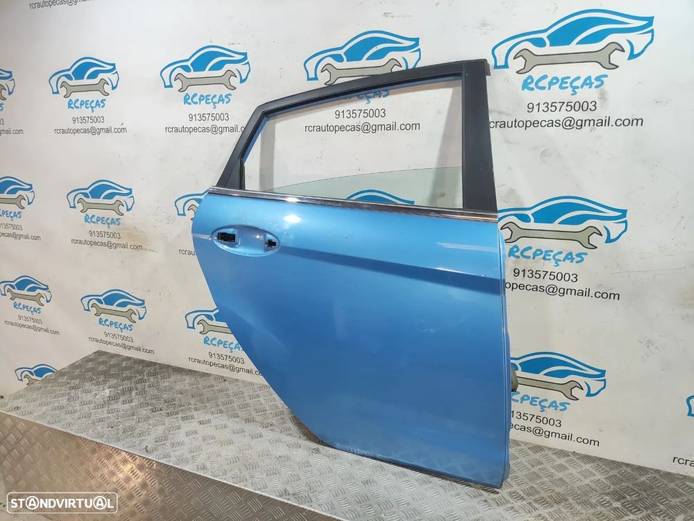 Porta Traseira Direita Ford Fiesta 6 VI Mk6 5 Portas Fecho Elevador Motor Puxador Vidro - 3