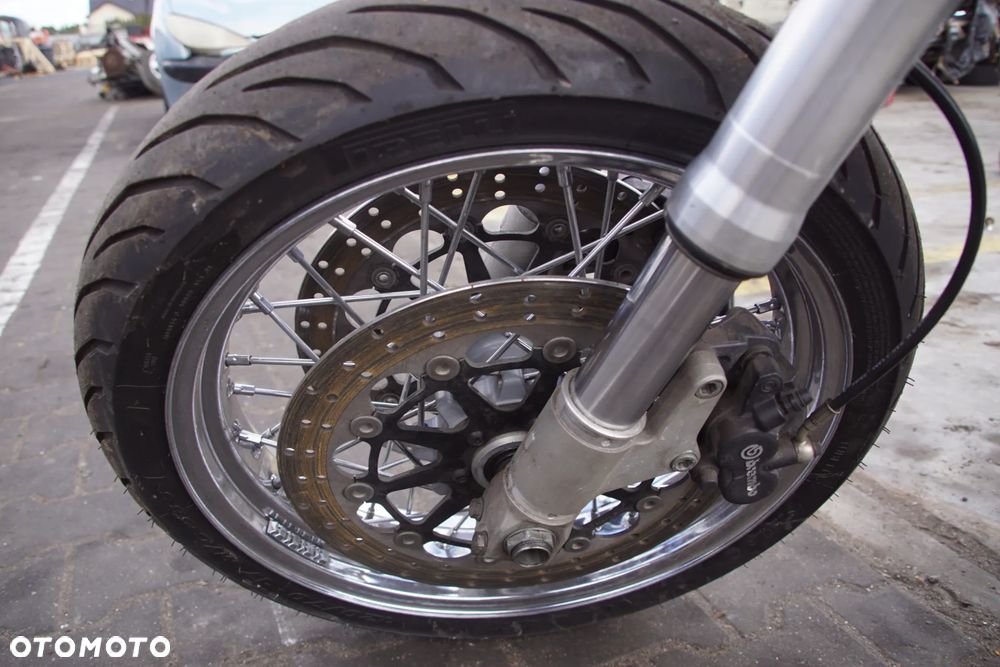 Motocykl na części 692106889 Ducati GT 1000 2008 caferacer felgi silnik ds 1000 ds1000 rama zbiornik siedzenie wachacz lampa manetki wydech termignoni - 5