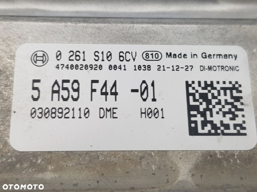 NOWY ORYGINALNY Komputer Sterownik silnika BMW 7 G12 N74 6.6 V12 5A59F44 - 8