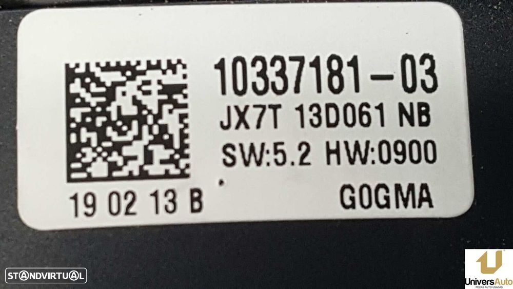 COMANDO DAS LUZES FORD FOCUS ST-LINE - 2