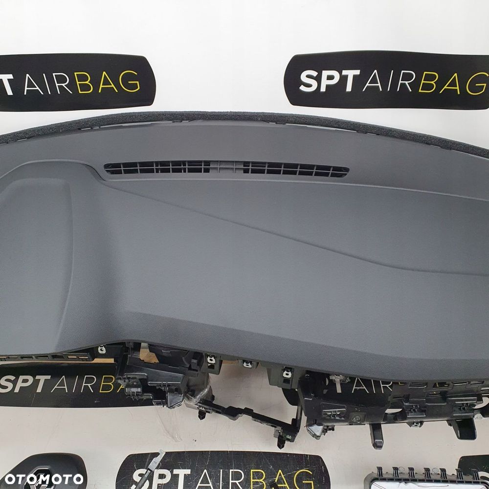 RENAULT CAPTUR 2 DESKA ROZDZIELCZA KONSOLA KOKPIT PULPIT PODUSZKI AIRBAG AIR BAG PASY KIT SET - 3