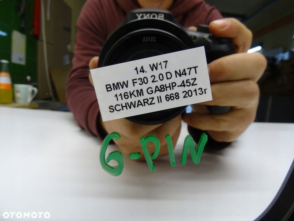 LUSTERKO LEWE LEWY PRZÓD PRZEDNIE BMW F30 SCHWARZ II 668 6 PIN - 10