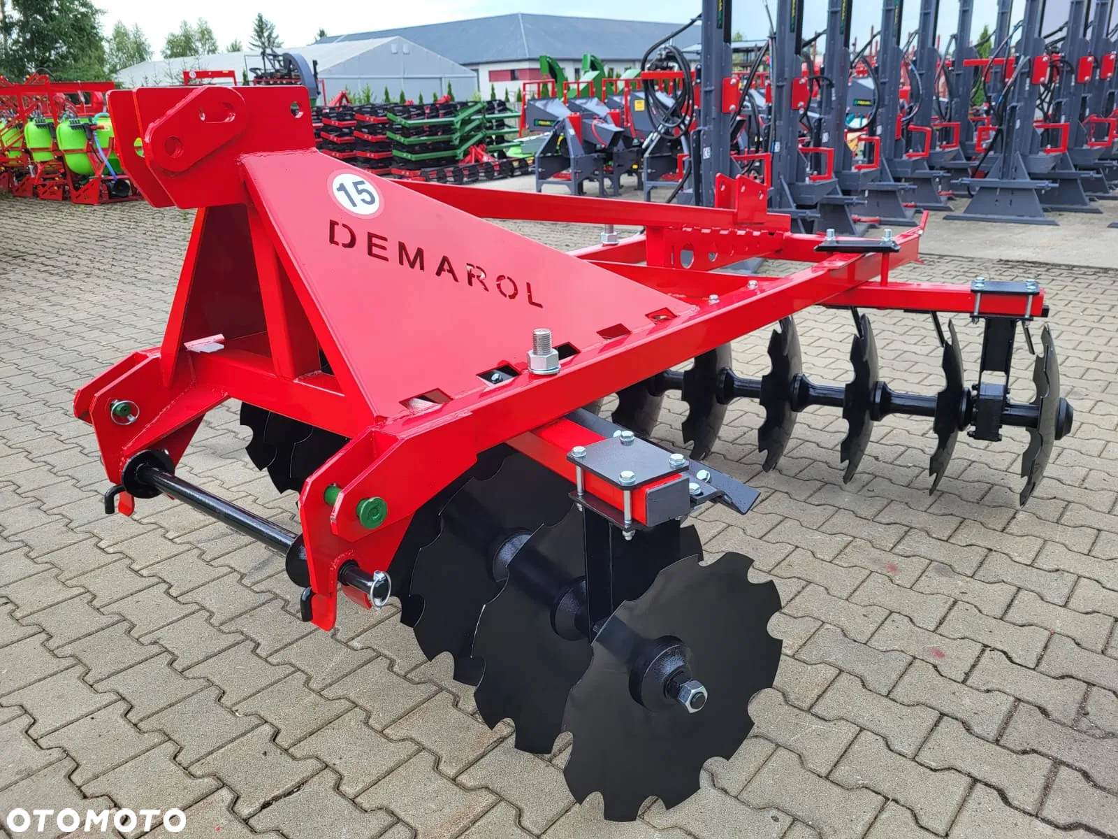Wzmocniona rama Brona talerzowa firmy DEMAROL Transport - 6