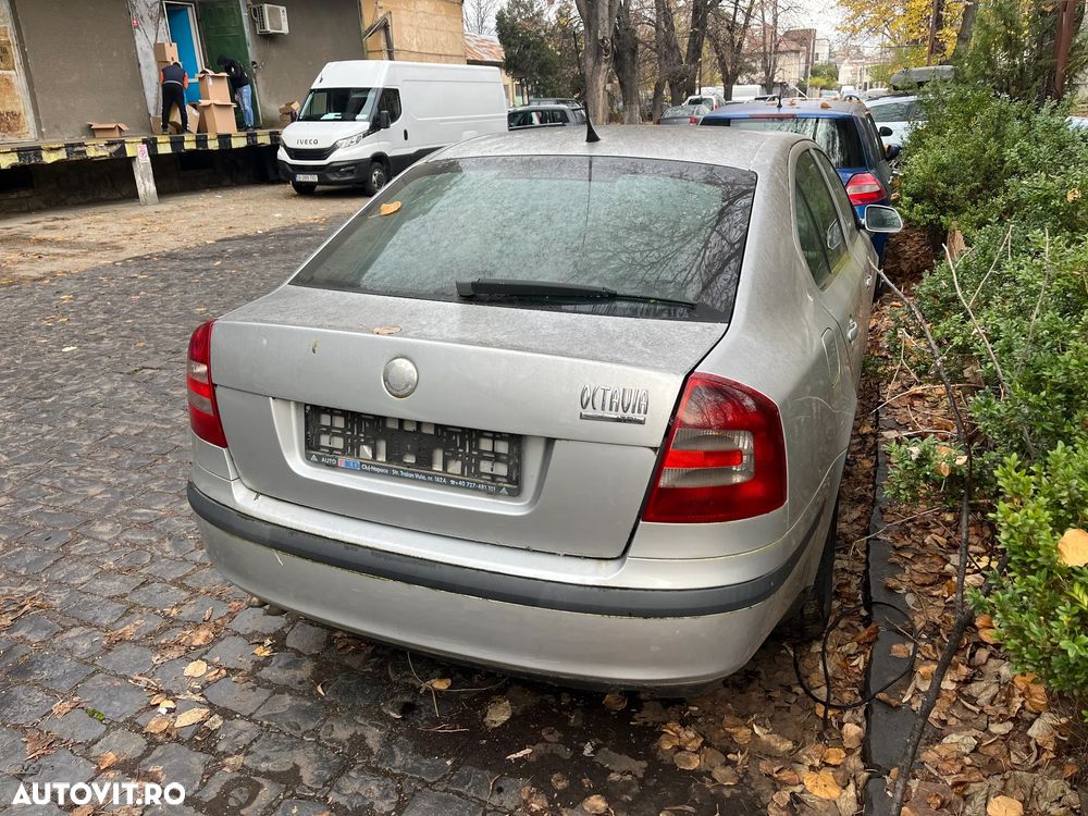 Dezmembrez Skoda Octavia II 2007 gri argintiu 1,9 TDI BJB 77KW - 8