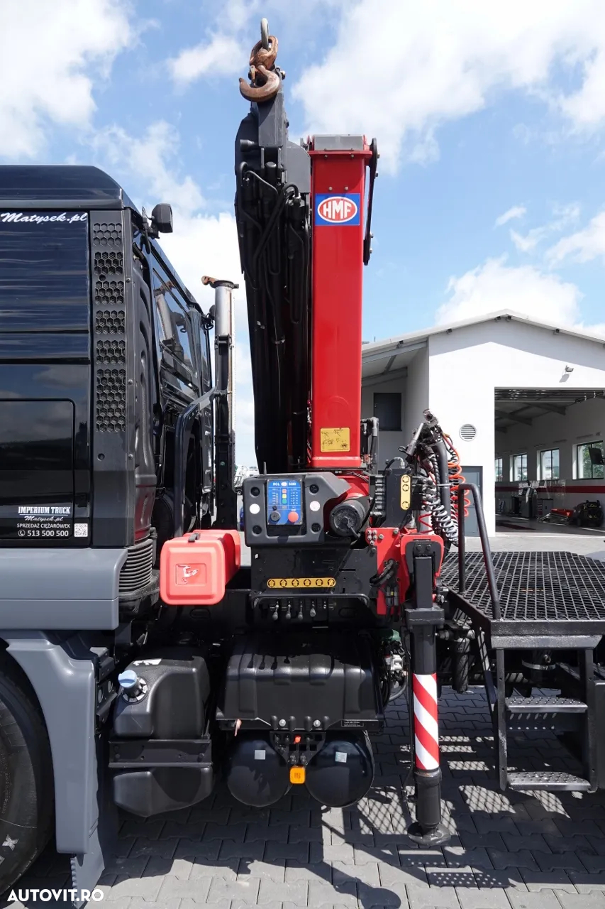 MAN TGS 480 / HDS HMF 1820 / RAZA 17,5 m / EURO 6 / MANUAL / RADIO CONTROL / TRACTOR - 20