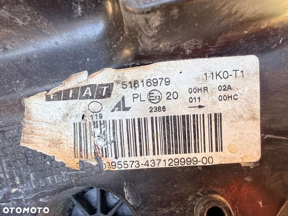 Lampa przednia FIAT CROMA II LIFT ZWYKŁE KOMPLET EUROPA ORYGINALNE AL - 7