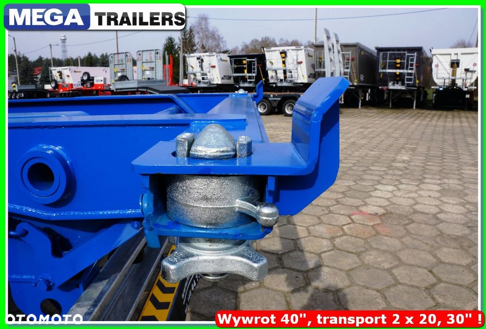 Mega 65 m³ wywrotka na kontener 40 Ft / do 44,0 T DMC zestawu !!! - 26