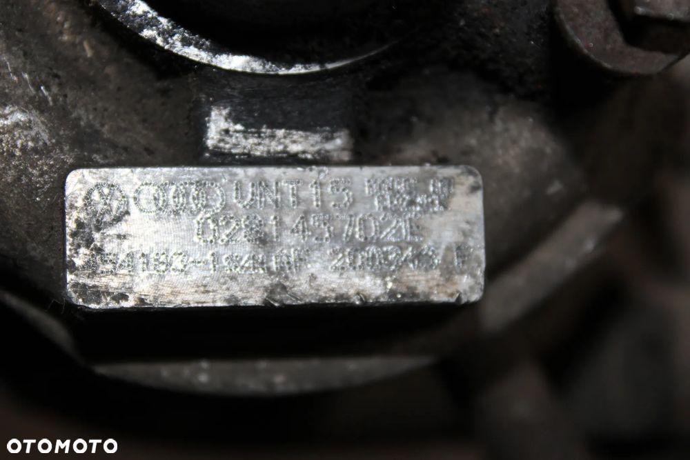 TURBOSPRĘŻARKA VW Sharan 1.9 TDI 028145702E - 3