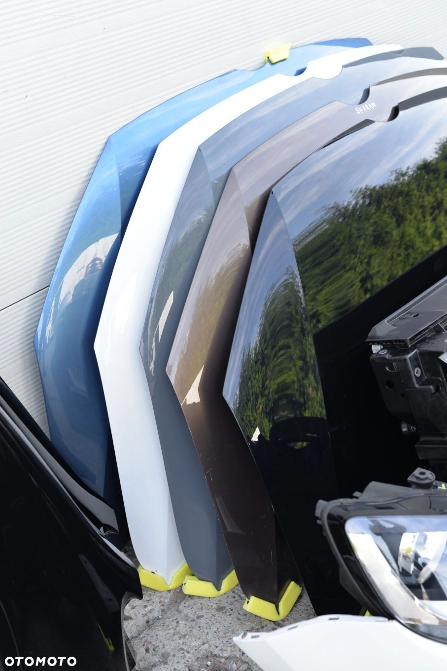 MASKA ZDERZAK GRILL BŁOTNIK LAMPA H7 XENON PAS BELKA VW SHARAN 10- 7N0 - 10