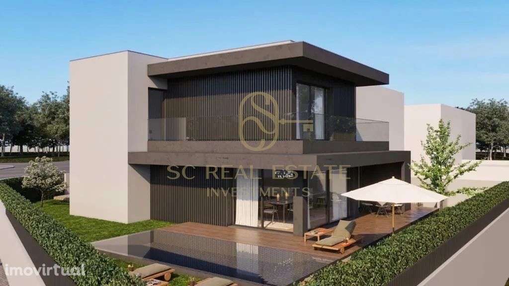 Terreno Gaveto Projeto Aprovado Moradia com Piscina - Grande imagem: 5/13