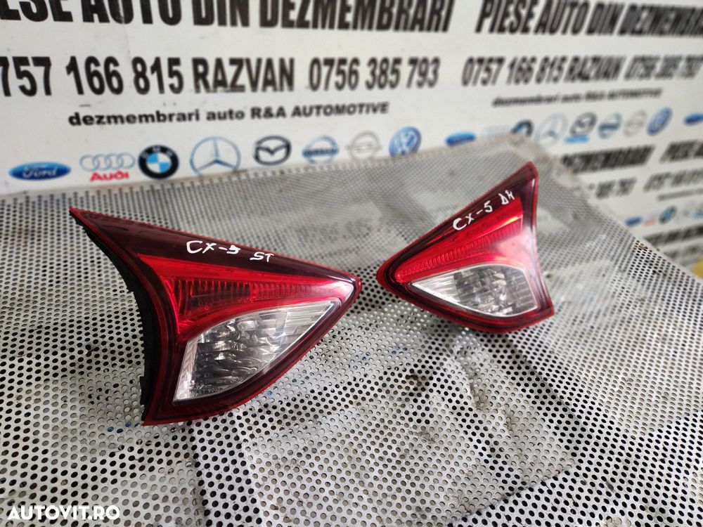 Lampa Stop Tripla Stanga Dreapta De Pe Haion Hayon Mazda CX5 CX-5 An 2013-2014-2015-2016-2017 Dezme - 3